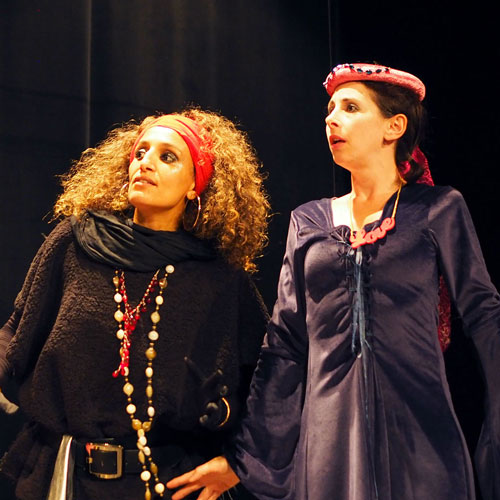 Image pièce de théatre Le dernier jour du roi Othon troupe Expression Arts 2019 15