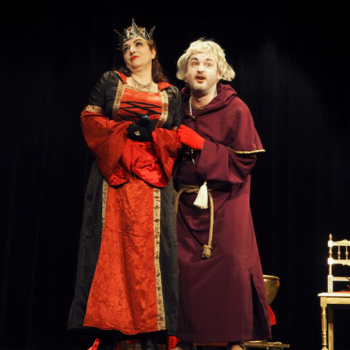 Image pièce de théatre Le dernier jour du roi Othon troupe Expression Arts 2019 20